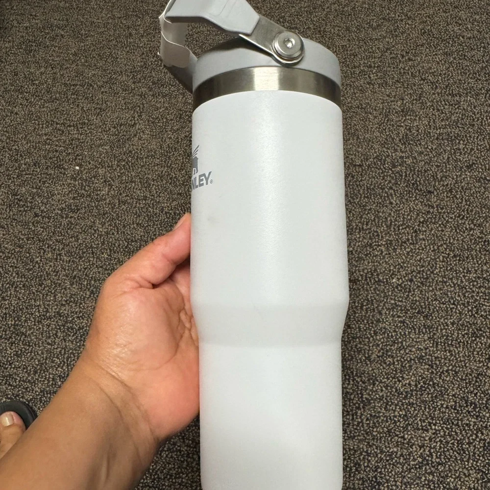Stanley 20 oz Stainless Steel Ice Flow 2.0 Flip  Straw Tumbler Frost
